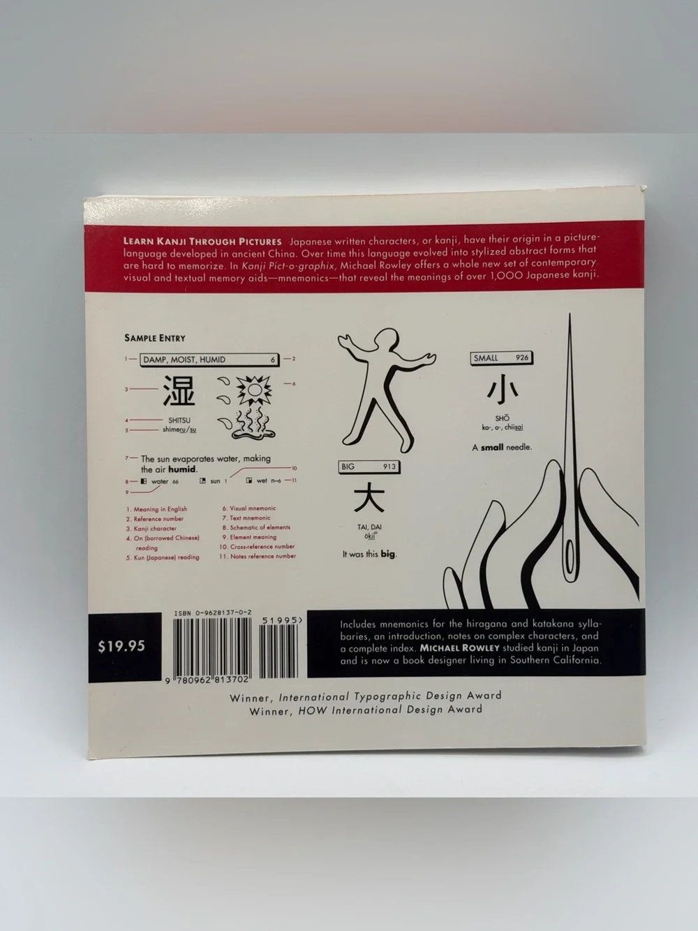 Kanji Pict-O-Graphix: Over 1,000 Japanese Kanji and Kana Mnemonics PB 1992